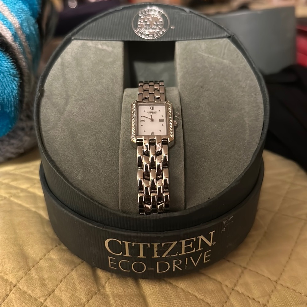 Lady citizen quartz silver watch-CTZ-B8033